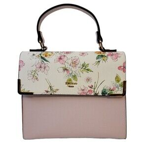 Dune London Floral and Pink Handbag/Purse w/Shoulder Strap & Coin Purse